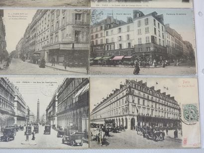 FRANCE. 12 cpa Rues de Paris