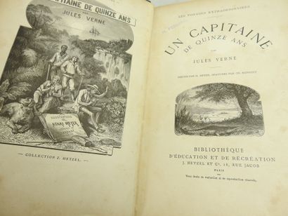 Jules VERNE (1828-1905) : L'Ecole des Robinsons,...