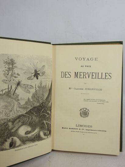 JURANVILLE Clarisse. Voyage au Pays des Merveilles....