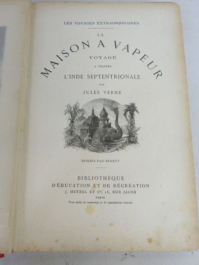 Jules VERNE (1828-1905) : Voyages extraordinaires...