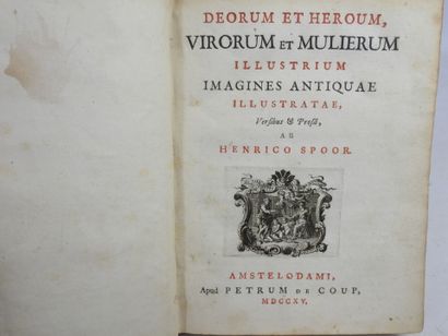 SPOOR (Henrico). Deorum et Heroum, virorum...