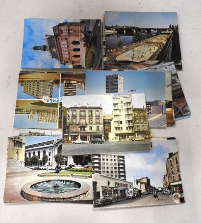 Cartes postales modernes sur la ville d'Asnières....
