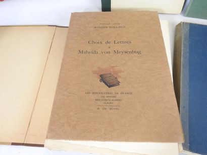 LITTERATURE CLASSIQUE : Huit cahiers en feuilles...