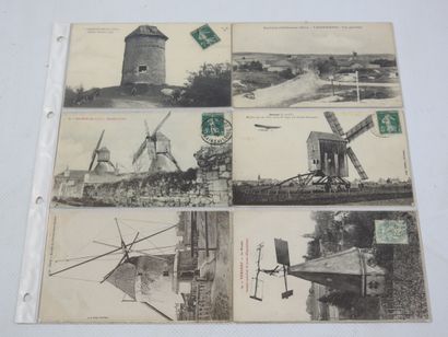 FRANCE. 12 cpa Moulins dont Argenteuil, Vron,...