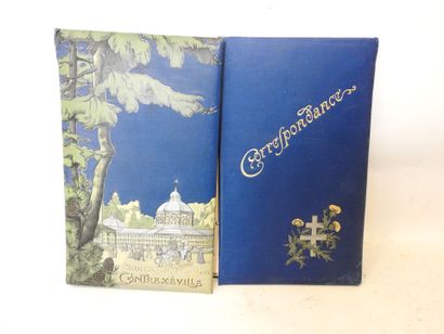 CARNET de correspondance complet avec calendrier...