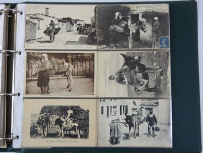 FRANCE. Album vert de 200 cpa environ dont...