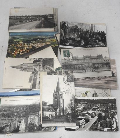 Cartes postales anciennes et semi-modernes...