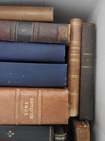 LOT de 16 livres, majoritairement du XIXème...