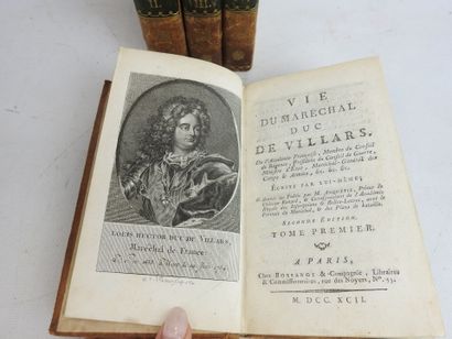 VILLARS (Louis-Hector de) - Vie du maréchal...