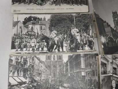 Cartes postales anciennes sur la ville d'Orléans...
