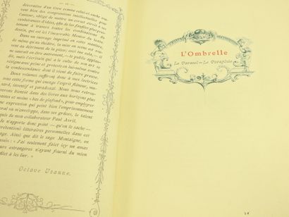 UZANNE Octave. L'Ombrelle, Le Gant, Le Manchon....