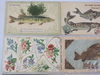 FRANCE. 16 cpa Fantaisie.
