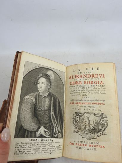 GORDON Alexandre. La vie du pape Alexandre...