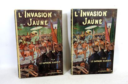 CAPITAINE DANRIT. L'invasion jaune. Ed. illustrée...