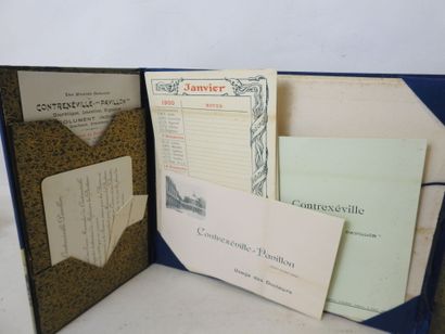 CARNET de correspondance complet avec calendrier...
