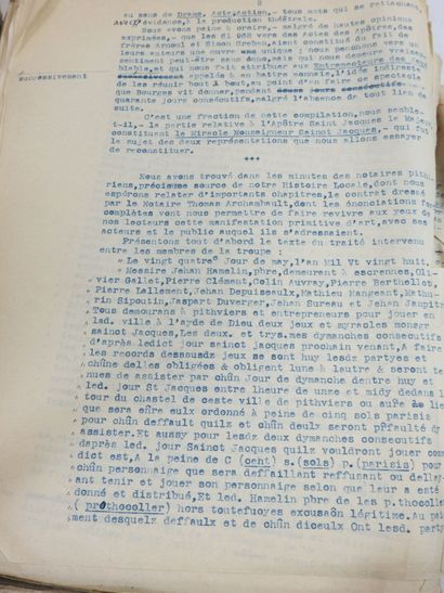 PITHIVIERS (Loiret) : Ensemble de recherche...