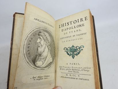 Histoire d'Apollone de Tyane, convaincue...