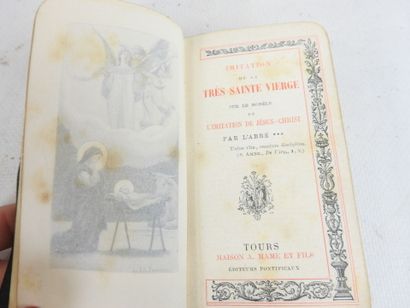 BOITE DE JEUX - Livre, reliure d'époque XVIIIème...