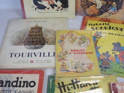 ENFANTINA. 11 albums pour enfants anciens...