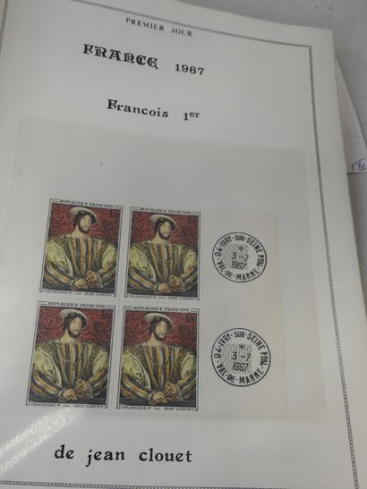 LOT de TIMBRES Premier jour dont Apocalypse...