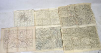 LOT de cartes imprimées dont Cambrai, Laon,...