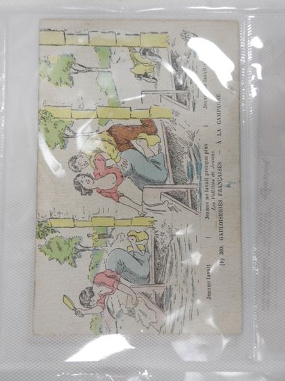 CARTES FANTAISIES - Gauloiseries françaises....