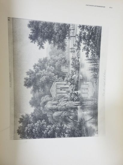 PERCIER - FONTAINE : Château de la Malmaison....