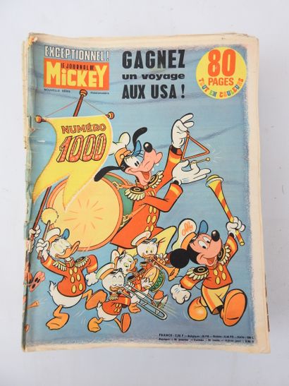 LE JOURNAL DE MICKEY - 1971-1972. n°1000...