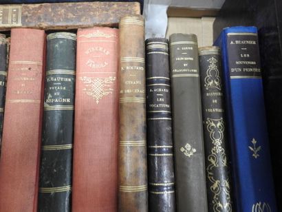 LOT de 19 livres, essentiellement du XIXème...