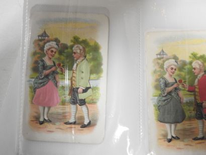 CHROMOLITHOGRAPHIES - POULAIN : 19 petits...