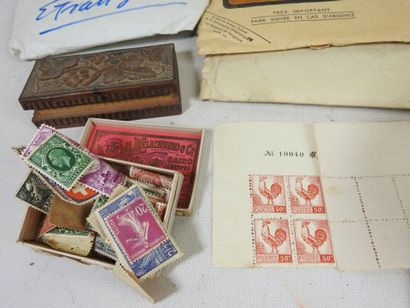 IMPORTANT LOT de timbres FRANCE et ETRANGER,...