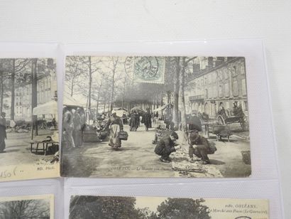 UN LOT De cartes postales anciennes Orléans...