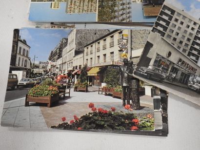 Cartes postales modernes sur la ville d'Asnières....