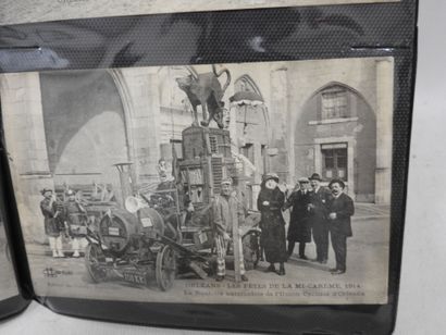 UN LOT de cartes postales anciennes - Orléans...