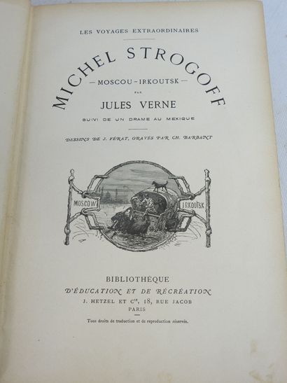 Jules VERNE (1828-1905) : Voyages extraordinaires...