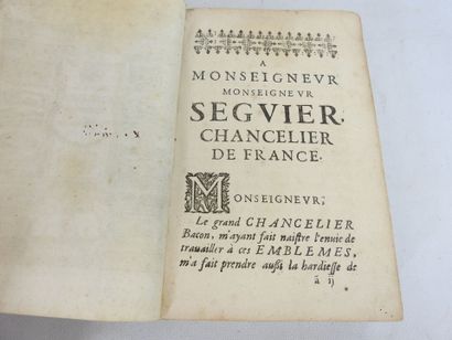 BAUDOUIN Jean. Recueil d Emblèmes divers....