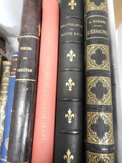 LOT de 19 livres, essentiellement du XIXème...