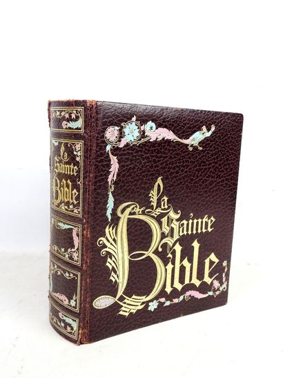LA SAINTE BIBLE. Grand In-8. 1979. Reliure...