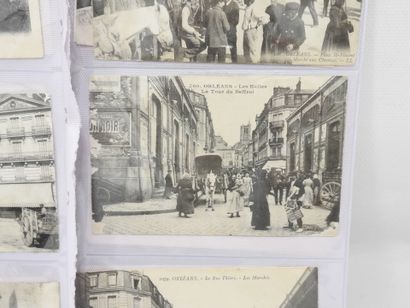 UN LOT DE cartes postales anciennes - Orléans...