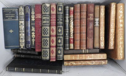 LOT de 23 livres sur divers thèmes dont Littérature...