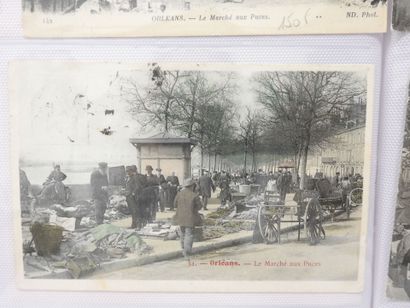 UN LOT De cartes postales anciennes Orléans...