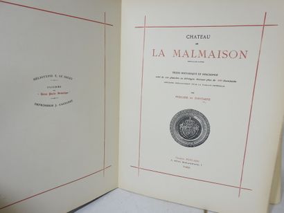 PERCIER - FONTAINE : Château de la Malmaison....