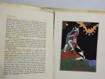 APULEE. L'Ane d'Or orné de 67 images dessinées...