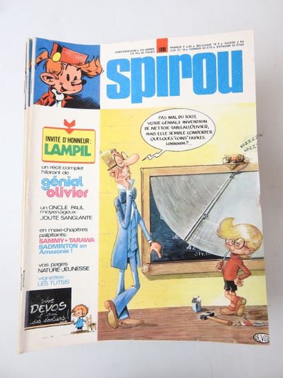 SPIROU - 1973-1974. n°1850 à 1899. En l'...