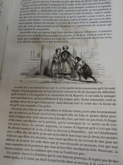 Les Mille et une nuit contes arabes. Paris,...