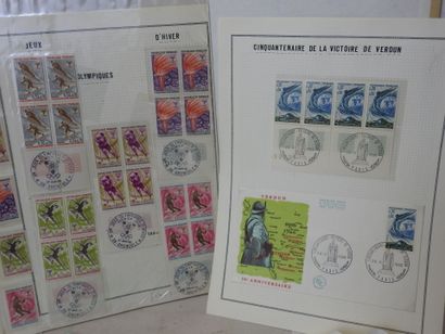 LOT de TIMBRES Premier jour dont Apocalypse...