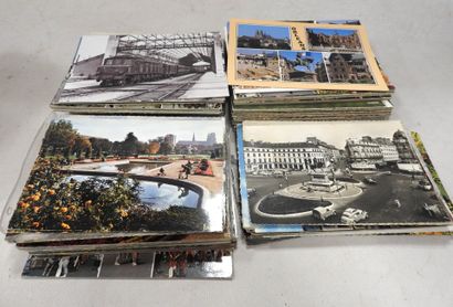 LOT de cartes postales semi-modernes sur...