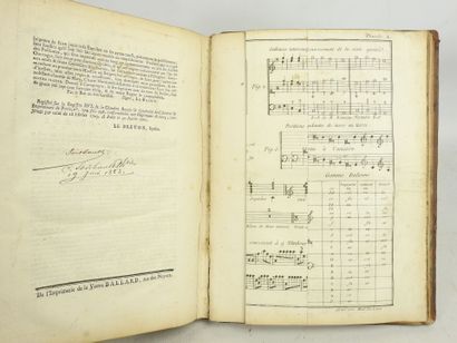 ROUSSEAU Jean-Jacques. Dictionnaire de musique....