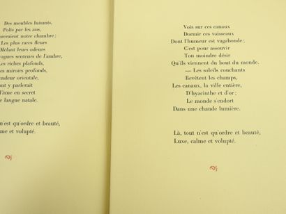 BAUDELAIRE Charles - HERVIEU Louise. Poèmes....
