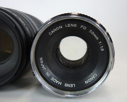 CANON : Trois objectifs
-Canon Zoom Lens...